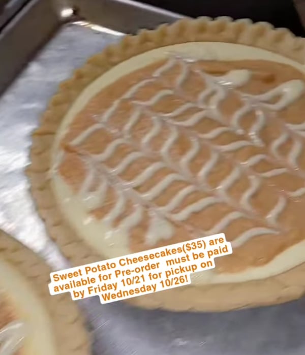 Image of Sweet Potato Cheesecakes 