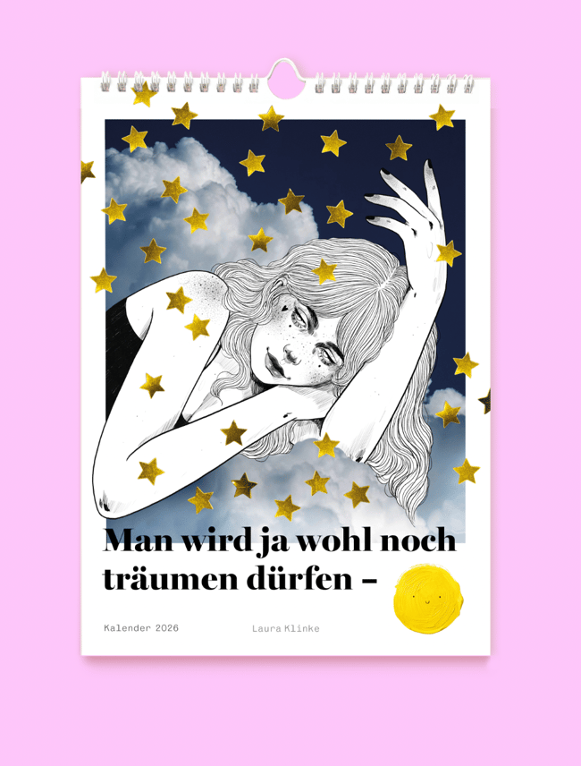 VORBESTELLUNG – A4  Selfcare Wandkalender 2026