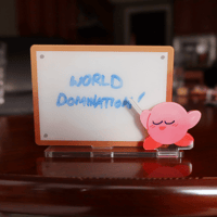 Image 2 of kirby | dry erase memo standee | LAST CHANCE
