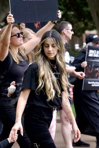 Image 4 of OLIVIA'S TAG NECKLACE - THICK STAINLESS STEEL 