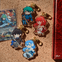Image 1 of fire emblem | 2.5" valentia charms | LAST CHANCE