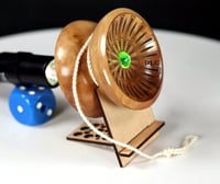 Image 2 of Laotion Olive Burl yo-yo, #2025-264