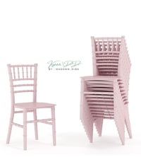 Image 2 of Chavari  Chairs, Set of 10, White Chair All Occasion Chairs for Kids