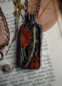 Image 5 of Ribcage and Floral Pendant