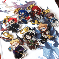 Image 2 of fire emblem | 2.5" awakening kids charms | LAST CHANCE