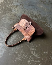 Image 6 of ITALIAN SUEDE LEAF BAG