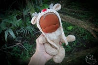 Image 1 of Rudy- 8  inch Reindeer Baby Doll