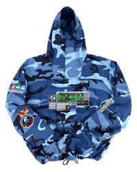 Sc4nner Midnight Camouflage Anorak