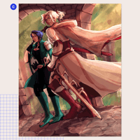 Image 4 of fire emblem three houses | 8.5/7.5 x 11 prints | LAST CHANCE