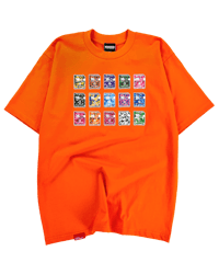 Memory Card Orange Shirt