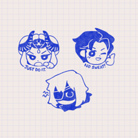 fire emblem | 3 houses stamps
