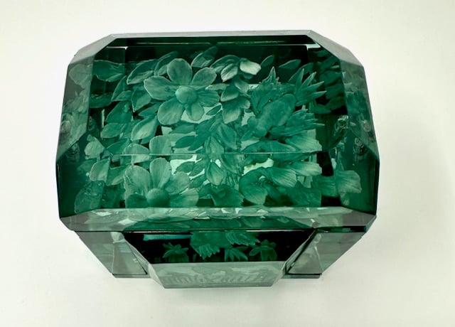 Image of Mini Victorian Lucite Tree and Birds Boxes- in stock