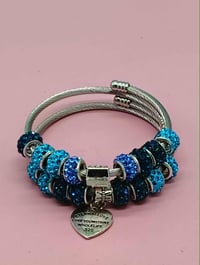 Image 3 of Blue Chic Diva Charm Set