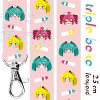 Image 1 of Triple Baka Lanyard