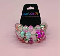 Image 1 of Arm Kandii 3pc Butterfly Breeze Adjustable Cuff Bracelet Stack