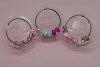 Image 2 of Arm Kandii 3pc Butterfly Breeze Adjustable Cuff Bracelet Stack