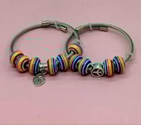 Image 4 of Charm & Flight Duo 2pc Cuff Bracelet Stack