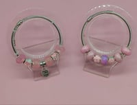 Image 2 of Arm Kandii Paws & Pink Charms Cuff Bracelet