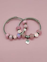 Image 7 of Arm Kandii Paws & Pink Charms Cuff Bracelet