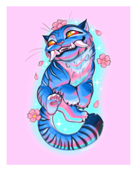 Derpy Blossoms Print