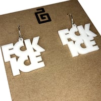 Image 2 of fck ice / acrylic / white