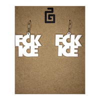 Image 1 of fck ice / acrylic / white
