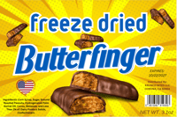 FREEZE DRIED BUTTERFINGERS (3.1oz)