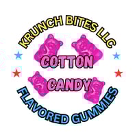COTTON CANDY GUMMY BEARS (12oz)
