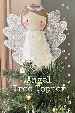 Image of Christmas Angel Tree Topper