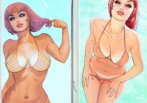 Image of SUMMER MUSE with ORIGINAL SKETCH inside