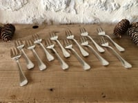 Image 8 of Fourchettes à huîtres anciennes Guy Degrenne 