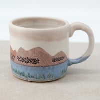 Image 3 of Mountains Stoneware Mug