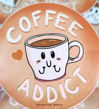 Image 2 of Coffee Addict sticker