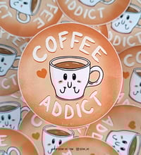 Image 1 of Coffee Addict sticker