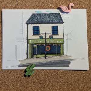 Image of Weavers Alehouse Postcard - Malvern Pubs Collection