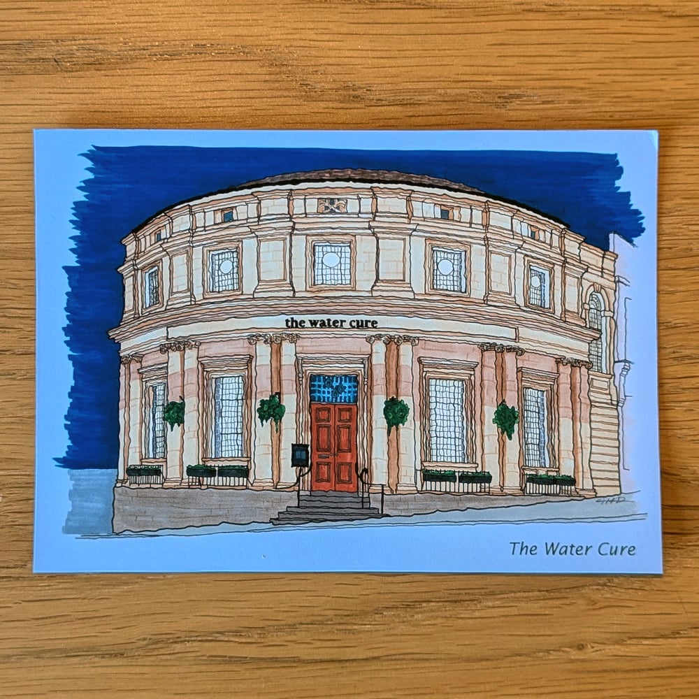Image of The Water Cure Postcard - Malvern Pubs Collection