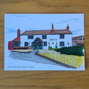 Image of The Swan Inn Postcard - Malvern Pubs Collection