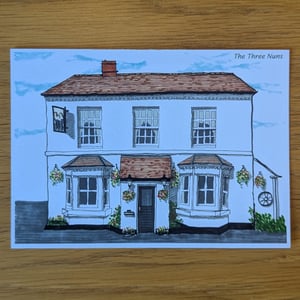 Image of The Three Nuns Postcard - Malvern Pubs Collection