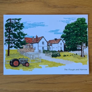 Image of The Plough and Harrow Postcard - Malvern Pubs Collection