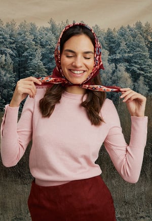 Image of PAÑUELO 100% LANA - GINEBRA