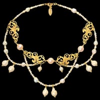 Image 1 of NUAGES BAROQUE Grand Collier · White Pearls