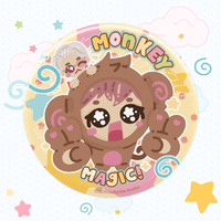 Image 1 of Jjing% Holo Button Pins