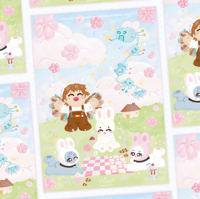 Jjinggu Daydreams Art Print