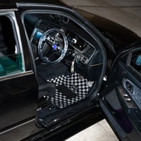 Image 3 of Light Grey Checker Floor Mats