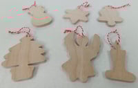 Image 3 of Wooden Christmas Decorations
