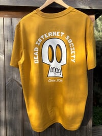 Image 3 of Dead Internet Society Tee (Ochre)