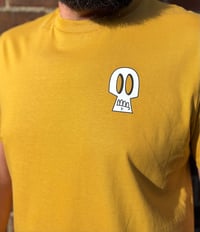 Image 2 of Dead Internet Society Tee (Ochre)