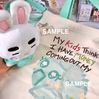 Image 2 of My Ridikid's Think Tote Bag