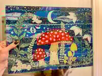 Mushroom Chopping Board