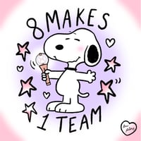 Image 11 of PREORDER: Fandom X SNOOPY Acrylic Keychains